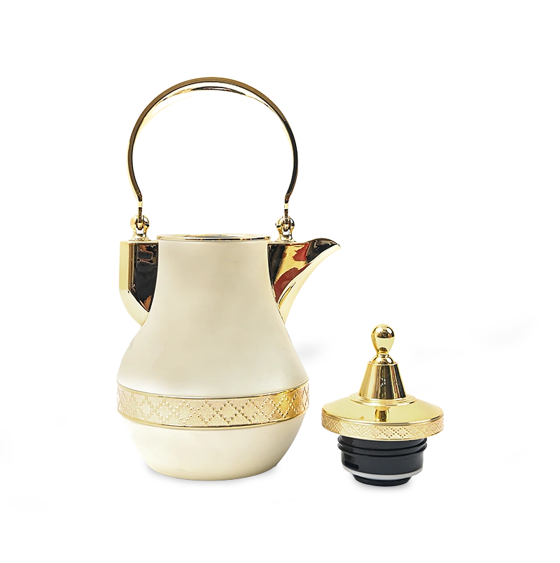 Shimizu Overhead Handle Vacuum Kettle Thermos