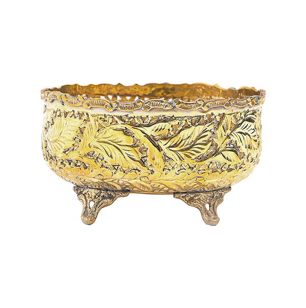 Brass Round Dish 11 Inch-Hand Made