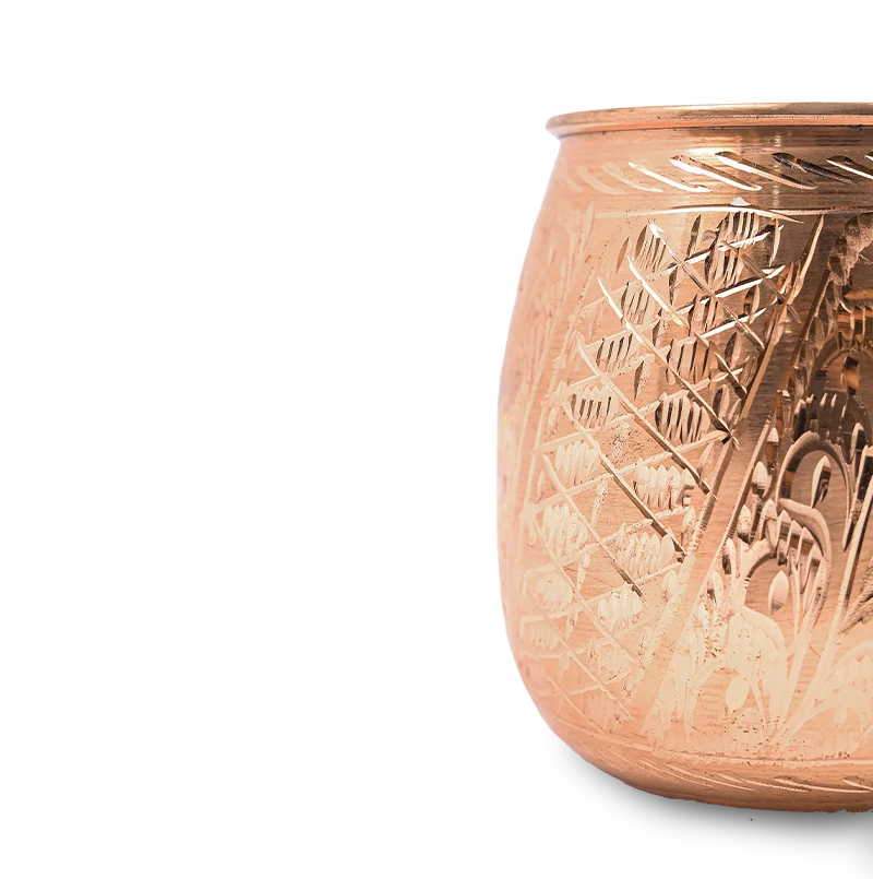 Copper Antique Brass Mug