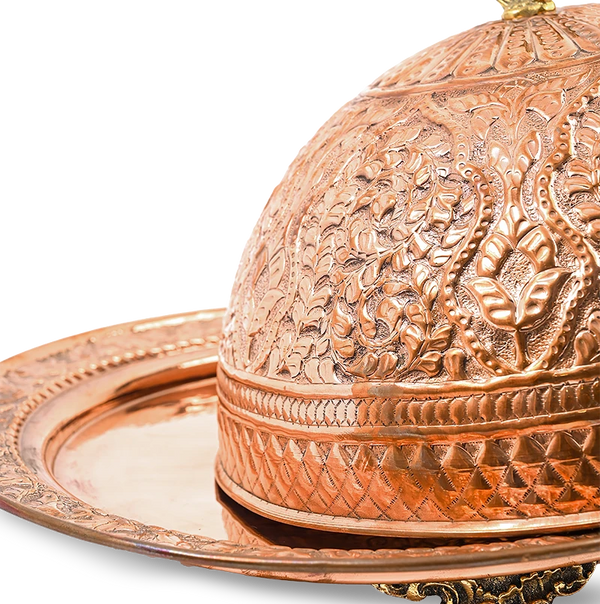 Platter with Dome Cover 16" Large.