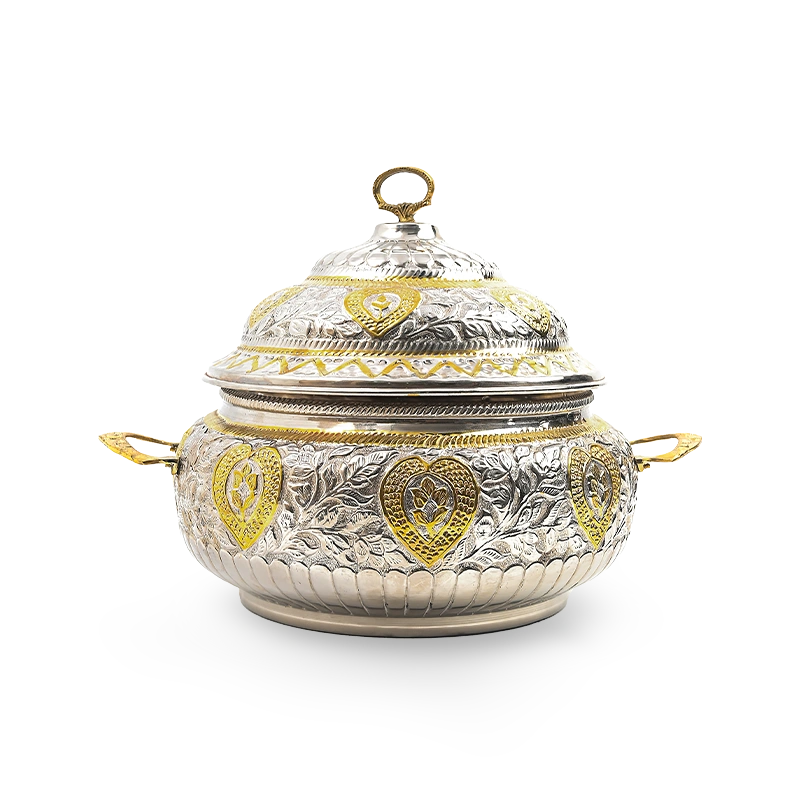 Antique Dual-Tone Shahi Dish