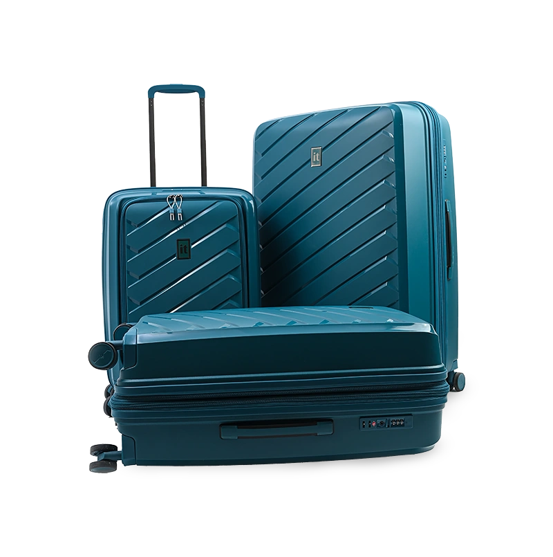 IT Luggage 3-Piece Hardshell Suitcase Set