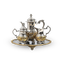 Brass Tea Set with Tray