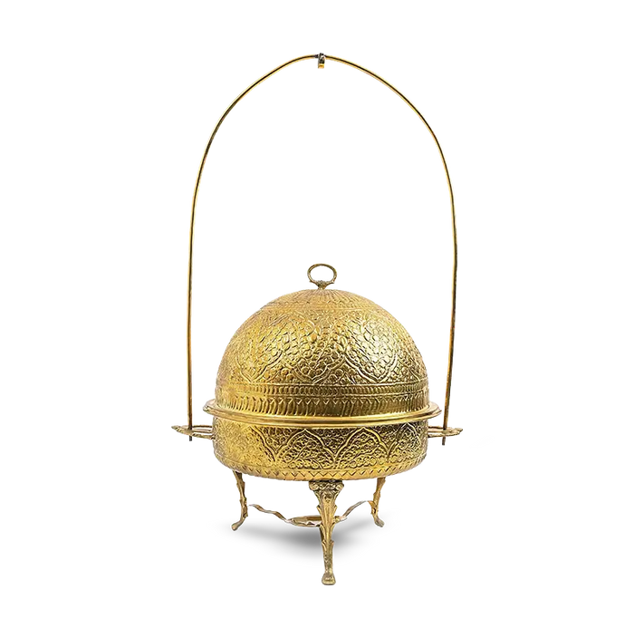 Brass Round Dish 13" 