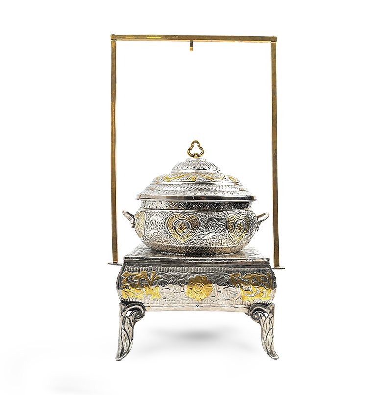 Antique Dual-Tone Shahi Dish