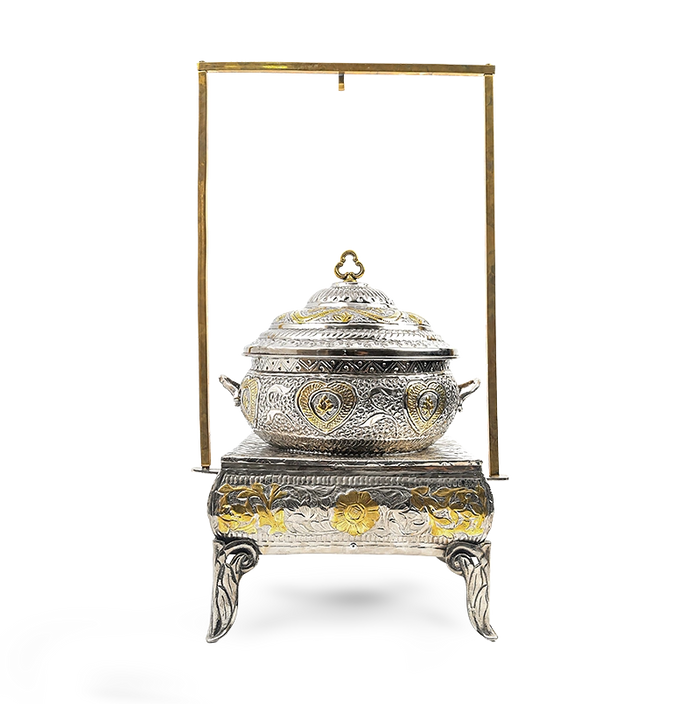 Antique Dual-Tone Shahi Dish